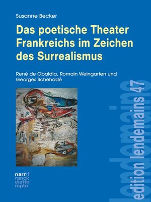 cover image of Das poetische Theater Frankreichs im Zeichen des Surrealismus